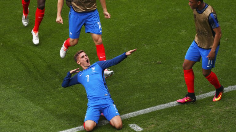 8. Шестте гола на Антоан Гризман – нападателят на Франция стана голмайстор на първенството с шестте си попадения