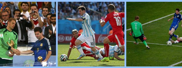 На Мондиал 2014 Аржентина загуби финала от Германия, но Меси бе избран за Играч на турнира