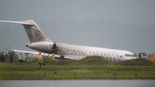 Philippine President Benigno Aquino plane