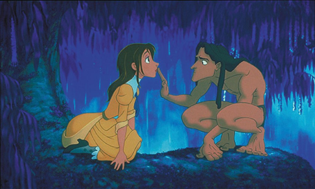 8. Tarzan / "Тарзан" (1999 г.)
Първият филм на "Дисни" след представянето на технологията Deep Canvas за 3D анимация, позволяваща на камерата да показва дълбочина на картината. Това води до промяна в самия начин на правене на анимационните филми и чисто визуалниото изживяване от тях. 
Отвъд това самата история на "Тарзан" е емоционална и добре разказана, а саунтракът с песни от Фил Колинс (от които “You’ll Be in My Heart" спечели дори "Оскар" за най-добра песен във филм) дава допълнителна сила на лентата.