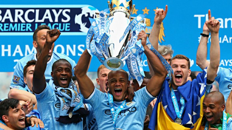 
Манчестър Сити - 2 години
Сити стана шампион през 2014-а.