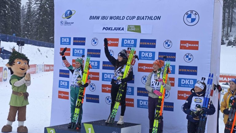 Страхотна Милена Тодорова зае второ място в масовия старт в Поклюка