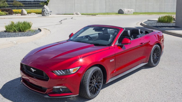 Червено купе с V8 двигател оглавява списъка на желанията в Европа