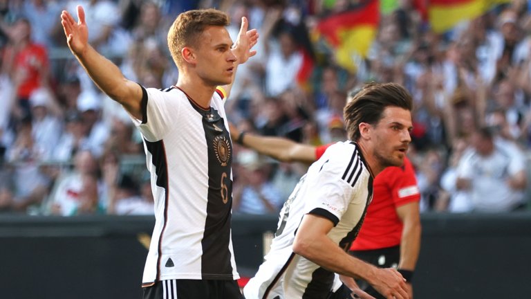 Германия се измъкна на косъм срещу Украйна