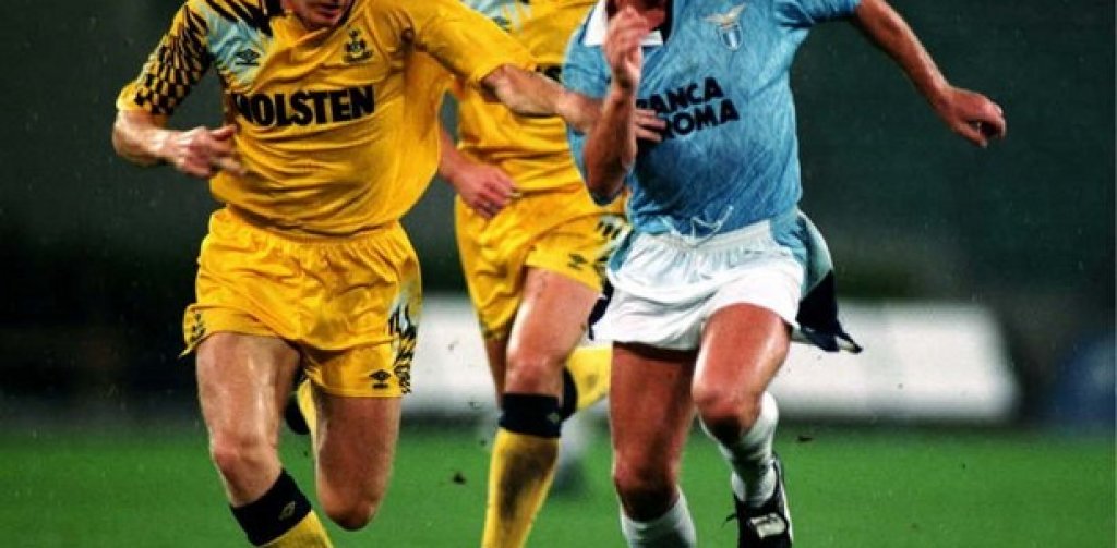 Пол Гаскойн, от Тотнъм в Лацио
Един от най-талантливите английски футбости през последните три десетилетия. Газа премина в Лацио през 1992-а, но не успя да се приспособи към условията в Италия. 