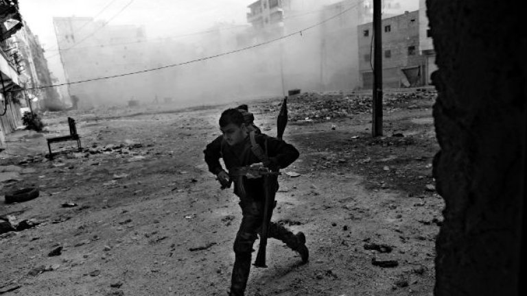Битката за Алепо. Снимка: Георги Кожухаров