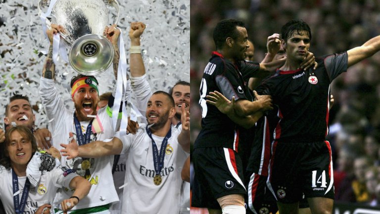 Историческа класация: Реал е No1 в Европа за всички времена, ЦСКА е в топ 40!