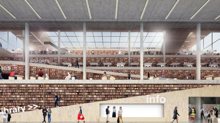Голямата награда отиде за архитектурното студио от Холандия, което спечели проекта за обновяване на Регионалната библиотека във Варна