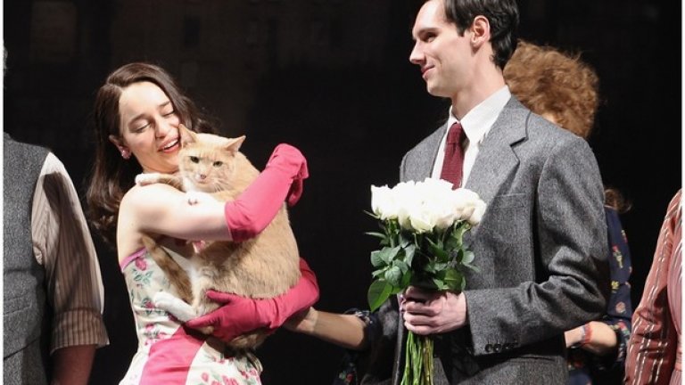 На сцената на Бродуей в "Закуска в Тифани"