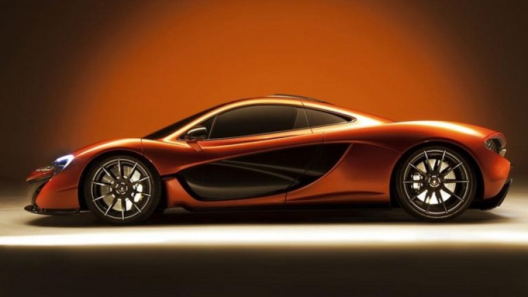 McLaren P1 (2013)
P1 е доказателството, че ексцентричните идеи в британската автомобилна индустрия все още са живи. Изключителен спортен автомобил, дело на малък и независим производител. P1 е с хибридно задвижване – 3,8-литров бензинов V8 мотор с две турбини с мощност 727 конски сили работи съвместно с електромотор с 176 конски сили. Трансмисията е 7-степенна с два съединителя и прехвърля 903 конски сили на задния мост. Цената на Р1 е около 1,3 милиона долара и автомобилът има всички шансове да постигне същия култов статут като McLaren F1 от средата на 90-те години.