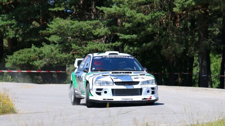 Калин Бенчев и Алекс Спиров завършиха на трето място в шейкдауна на рали България