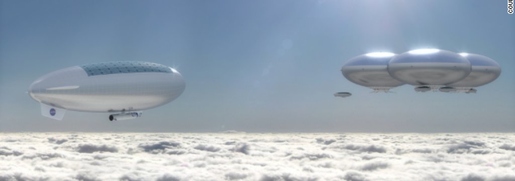NASA-off-world colony above Venus