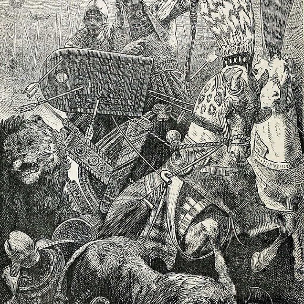 The_great_Sesostris_(Rameses_II)_in_the_Battle_of_Khadesh