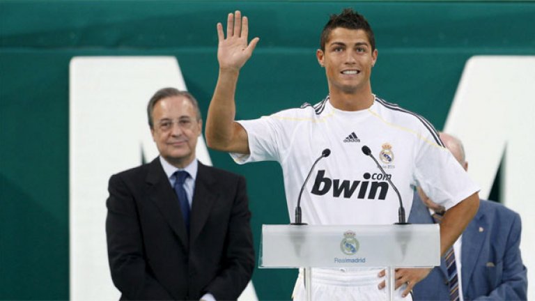 Привличането на Роналдо и Кака помогна на президента на Реал (М) Флорентино Перес да задържи клуба на върха по приходи в света за пета поредна година