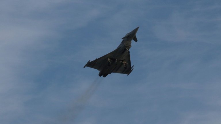 Последният полет на изтребителя Eurofighter