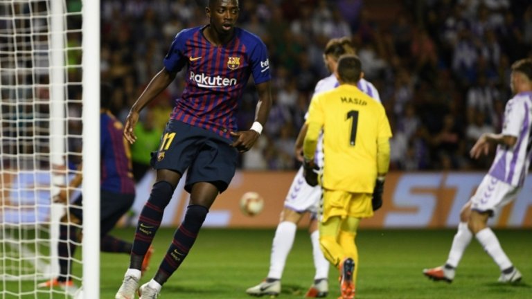 Усман Дембеле отбеляза единственото попадение в мача.