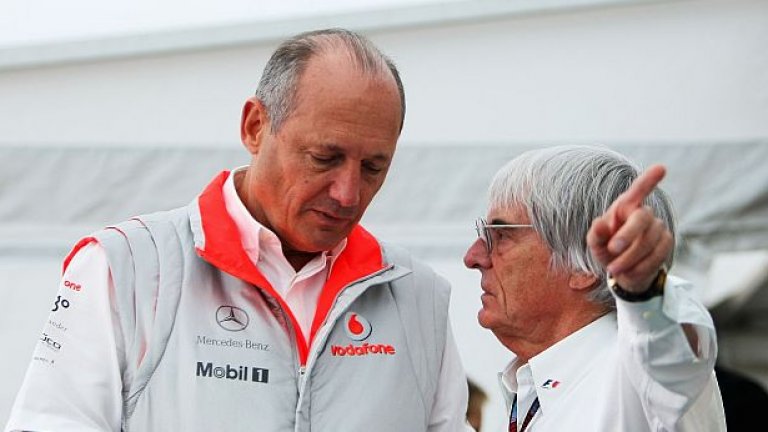 Бърни Екълстоун и McLaren постигнаха съгласие за новите мотори във Формула 1