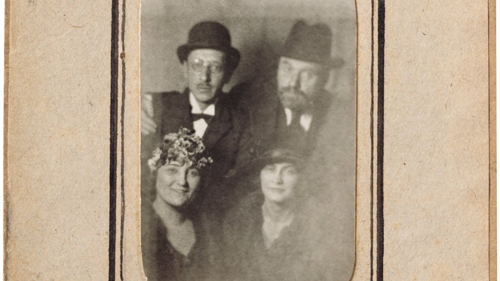 Misia And JosÈ Maria Sert With Igor Stravinsky And Gabrielle Chanel At The Paris Fair 1920