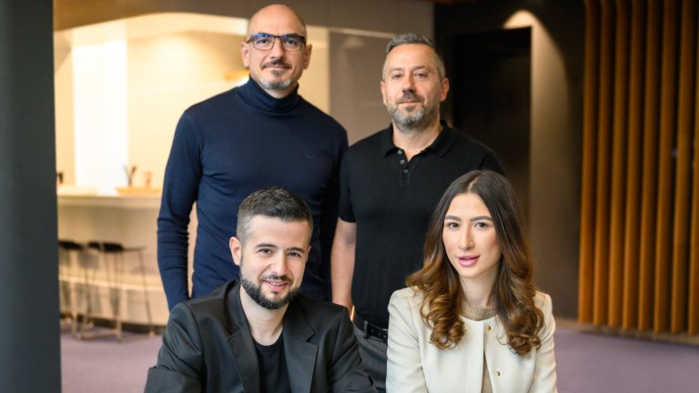 Отляво надясно (горе): Цветан Георгиев и Стефан Димитров. Отляво надясно (долу): Камен Димов и Карина Деветакова.