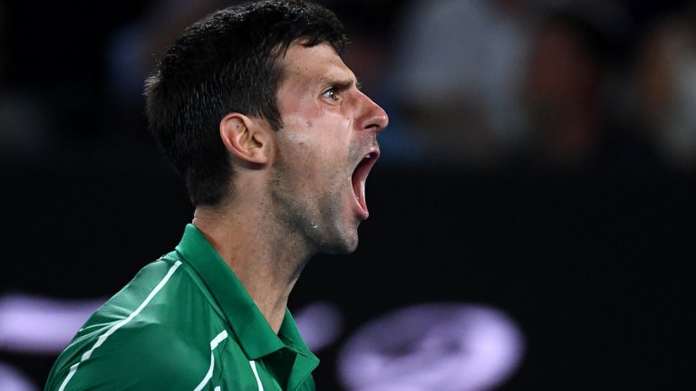 Джокович не загуби дори сет срещу Федерер