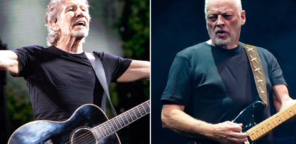 Роджър Уотърс и Дейвид Гилмор
Ненадминатите Pink Floyd са изживели невероятни перипетии в дългата си и неравна история към величието, като и те си имат своята велика вражда. Творческите лидери от златния период на групата Дейвид Гилмор и Роджър Уотърс се намразиха неистово към края на 70-те, когато излезе и епохалният албум The Wall, написан от Уотърс.
Басистът напусна Floyd официално през 1985 г. и започна дълги съдебни дела, разгневен, че бандата продължава дейността си без него. В последните няколко години преди тази раздяла, взаимоотношенията във Floyd били съсипани, а специално враждата Уотърс-Гилмор продължи още двайсетина години след това. 
Творческите и личностни различия между китариста и басиста изглежда са били нерешими, но все пак те заровиха томахавките за едно финално шоу на великия състав на Floyd заедно с Ник Мейсън и Рик Райт на концерта Live8 през 2005 г. Оттогава Уотърс и Гилмор още два пъти споделиха една сцена и безспорно подобриха взаимоотношенията си, но Pink Floyd вече преустанови активност и пълноценното им време заедно явно си остава в миналото.