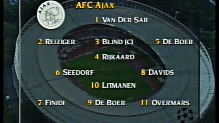 4. Съставът на Аякс от сезон 1994/95

В днешно време Луис Ван Гаал може да размахва листа със статистиката относно дългите пасове на Манчестър Юнайтед, но през сезон 1994/95, нещата за Ван Гаал не стояха по този начин.

През тази кампания съставът на холандеца спечели Ередивизие без нито една допусната загуба и с аванс от 36 точки, отбелязвайки 106 гола.

През същата кампания Аякс победи абсолютният хегемон Милан, който година по-рано бе разбил дрийм-тийма на Барса на финала в Шампионската лига, не веднъж или два пъти, а цели три пъти, уверено изминавайки пътя си към модерния футболен фолклор. 