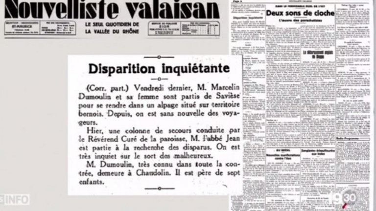 Изчезването на семейство Дюмулен е една от големите мистерии по това време