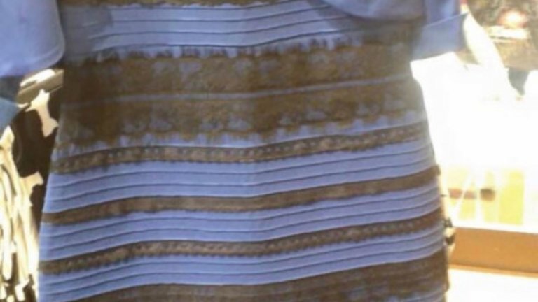Снимка на въпросната рокля виновна за дебата. Какъв цвят я виждате вие?