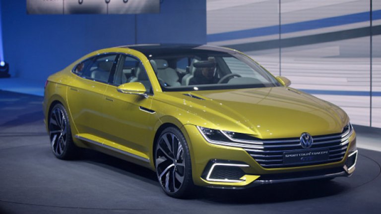 За по-масовия потребител е предвиден новият Volkswagen Sport Coupe Concept GTE.