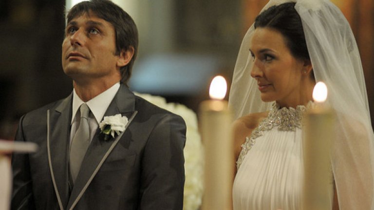 Конте има повече проблеми с жена си, отколкото с конкурентите в Премиършип