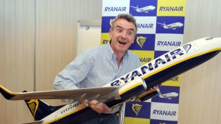 Irish budget airline Ryanair CEO Michael