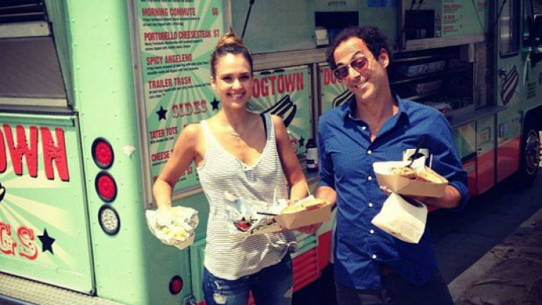 За Джесика Алба е дошло време за обяд