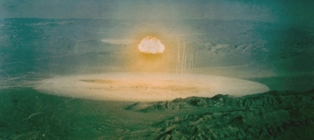 Mushroom Cloud From Nuclear Test