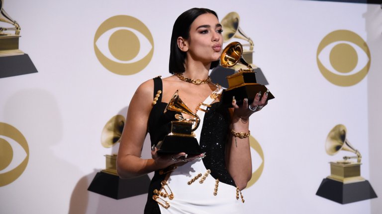 Британската певица Дуа Липа получи "Грами" за най-добър нов изпълнител