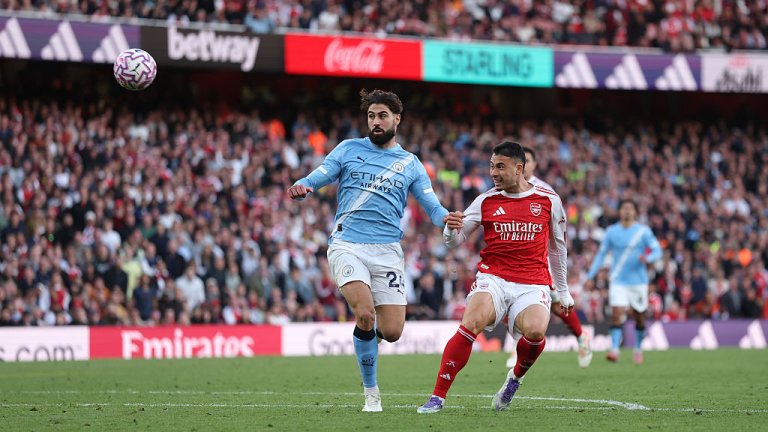 Мартинели донесе точката на Арсенал в домакинството на Сити