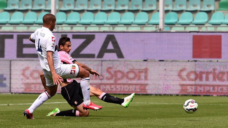 Второто попадение след пас точно на Дибала.