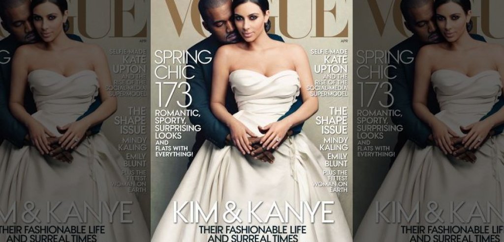 kim kardashian vogue cover handout kanye west