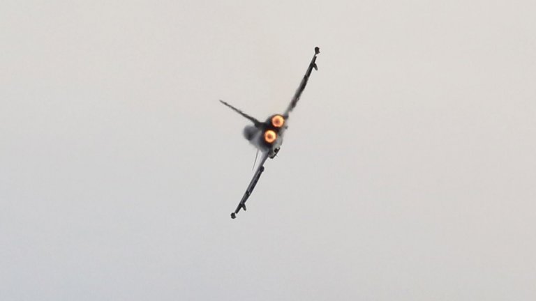 Последният полет на изтребителя Eurofighter
