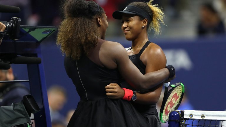 Наоми Осака (тенис)
Японската сензация стана шампионка на US Open в един незабравим финал, в който с безупречната си игра изкара извън нерви легендата Серина Уилямс. Това беше първа титла от Големия шлем за Наоми, както и за Япония. 21-годишната тенисистка изпрати най-силната година в кариерата си, в която спечели и Индиън Уелс в Калифорния. Осака грабна феновете и със своя открит и непринуден характер извън корта.