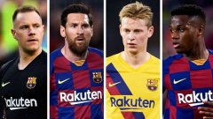 Много малко от звездите на Барселона могат да бъдат сигурни за бъдещето си.