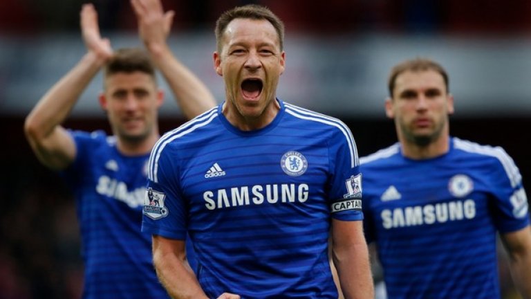 26 април. Просто, за да няма съмнения, Челси измъква 0:0 и на терена на Арсенал. Тери и компания празнуват, все едно са спечелили с 6:0. Но - който си е свършил работата през сезона, в края може да си позволи и сметки.