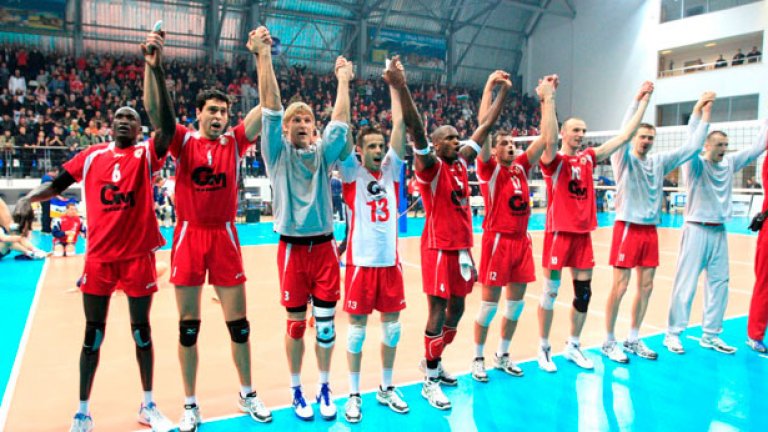 Волейболистите на ЦСКА спечелиха тази вечер 29-та шампионска титла в историята на клуба