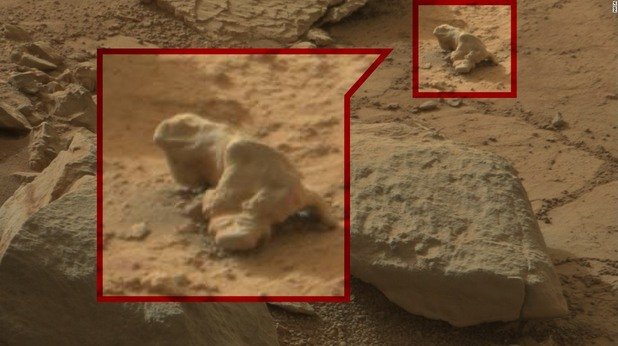 Снимките, които "доказват" живот на Марс