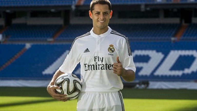 Хавиер Ернандес подписа с Реал за един сезон под наем.