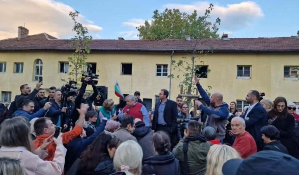 Княжево протест. Снимка: Ваня Тагарева