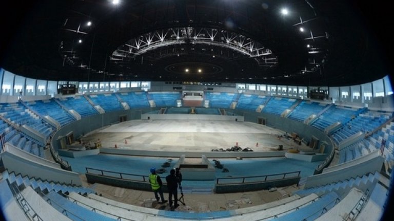Олимпийският комплекс отвътре.