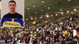 Фенска лудост по Роналдо в Саудитска Арабия (видео)