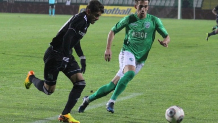 Берое спечели първата си победа срещу Лудогорец с 2:1 за Купата на България