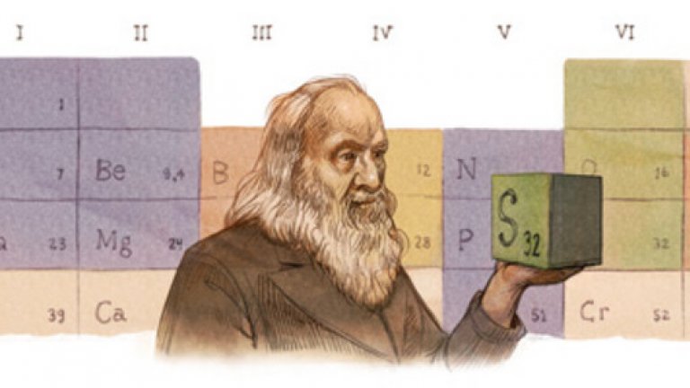 182 години от рождението на руския учен Дмитрий Менделеев