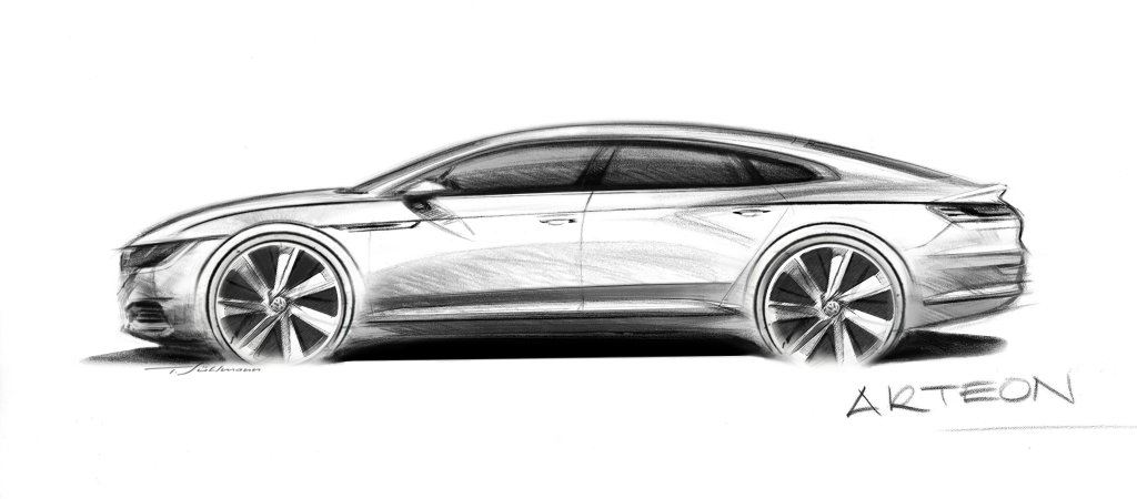 Sideview Arteon 2016